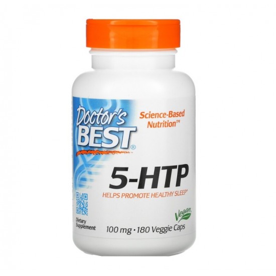 Doctor's Best 5-HTP 100 mg 180粒 素食膠囊（5-羥基-L-色氨酸）