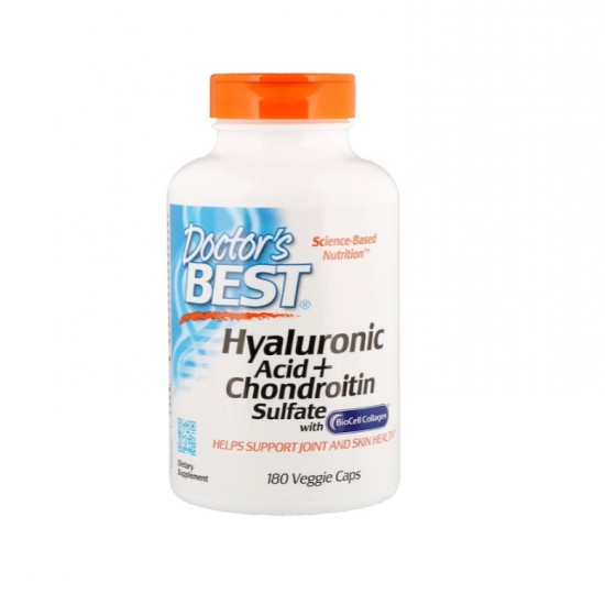 Doctor's Best Hyaluronic Acid + Chondroitin Sulfate  二型膠原蛋白 玻尿酸 軟骨素 180顆