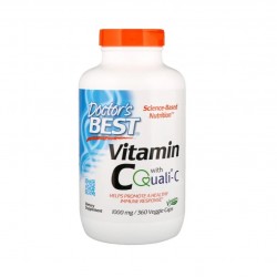 Doctor's Best Vitamin C 維他命C  1000mg 360顆 素食可  Quali-C