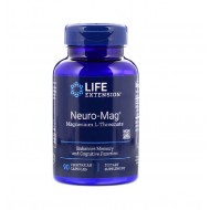 Life Extension Neuro-Mag L-蘇糖酸鎂 90粒膠囊  素食可