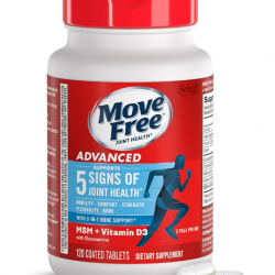 Schiff Move Free Advanced  葡萄糖胺&軟骨素 D3 藍瓶 120顆(無外盒)