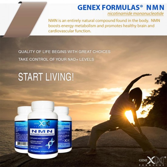 NMN by Genex Formulas 煙醯胺單核苷酸 NAD+ 逆齡聖品 60顆