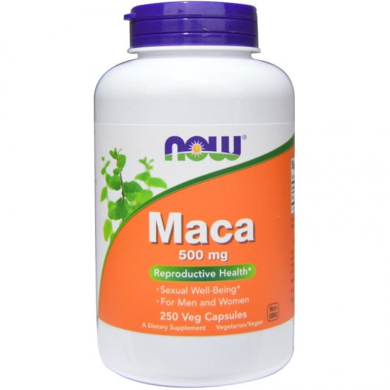 Now Maca  馬卡/瑪卡 500mg*250粒 素食可