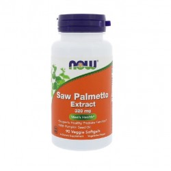 Now Saw Palmetto  鋸棕櫚萃取 320mg 90顆 軟膠囊 素食可