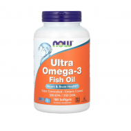 Now Ultra Omega-3 高單位深海魚油 180顆 軟膠囊