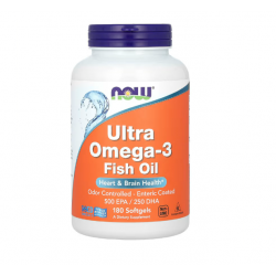 Now Ultra Omega-3 高單位深海魚油 180顆 軟膠囊