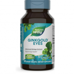 Nature's Way Ginkgold Eyes 專利葉黃素配方 60 顆  
