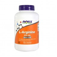 Now L-Arginine 左旋精胺酸 500mg 250顆 