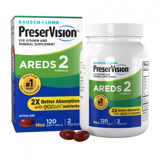 Bausch & Lomb PreserVision AREDS 2 博士倫 護眼維生素/葉黃素 210 顆軟膠囊