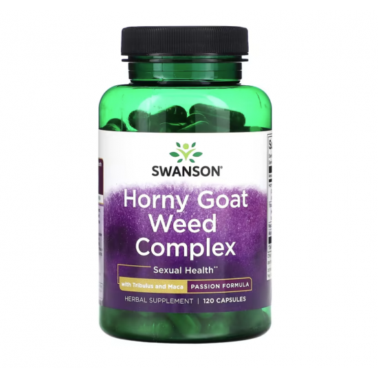 Swanson Horny Goat Weed Complex  淫羊霍複合成份膠囊 120顆