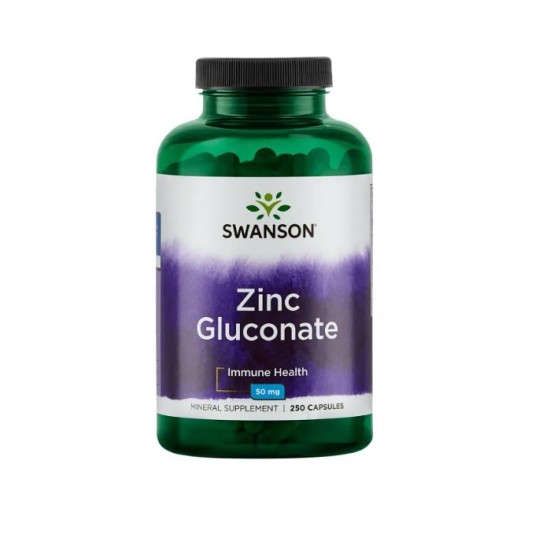 Swanson Zinc Gluconate 葡萄糖酸鋅 50mg*250顆膠囊