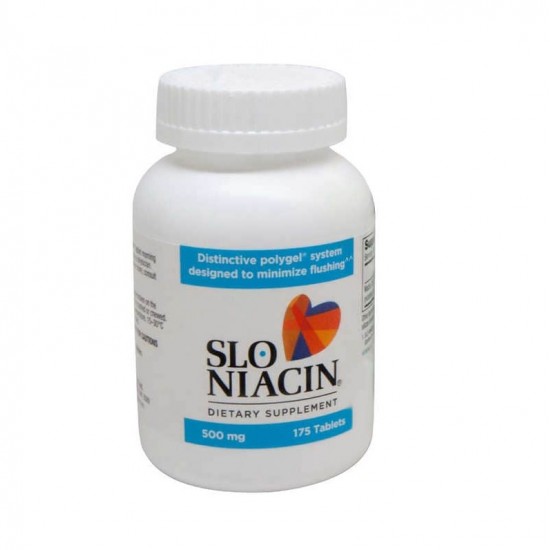 Slo-Niacin 500MG*175顆 菸鹼酸(維他命B3) 長效緩釋劑