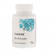 Thorne Basic B Complex 維他命B群 60顆膠囊 素食可