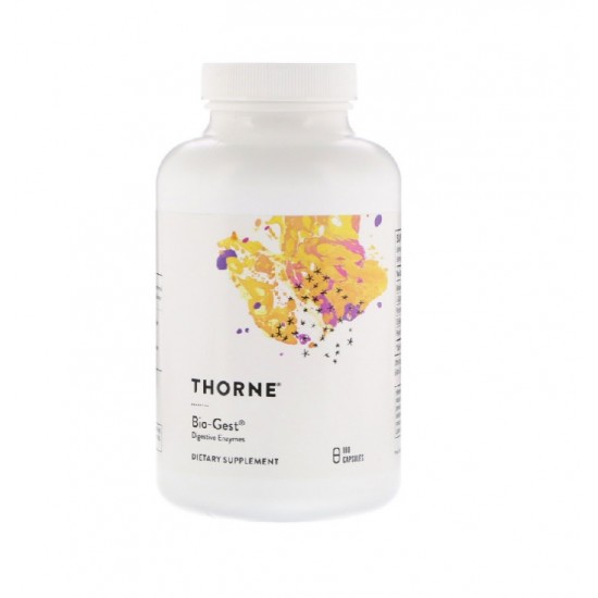 Thorne Bio-Gest 甜菜鹼鹽酸鹽  全方位消化酶配方 180顆膠囊 
