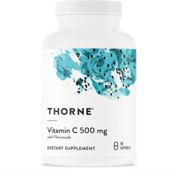 Thorne Vitamin  C 維他命C 90顆 含生物類黃酮  素食可