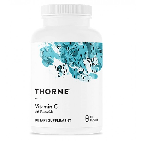 Thorne Vitamin  C 維他命C 90顆 含生物類黃酮  素食可