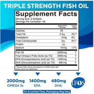 Viva Naturals fish oil TG Omega 3三倍深海魚油 2200mg*180C TG型式