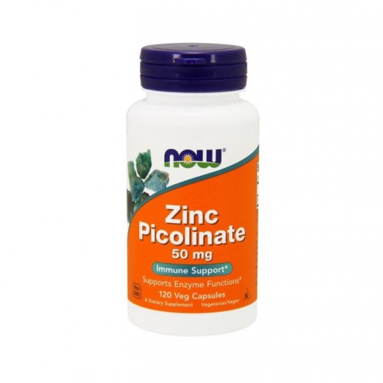 Now  Zinc Picolinate 50mg 120顆 吡啶甲酸鋅 素食可